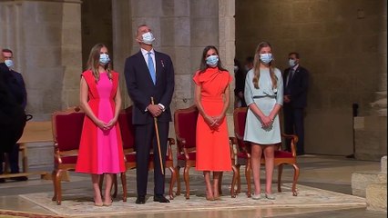 El rey preside por tercer año seguido la Ofrenda al Apóstol en un 25 de julio también reivindicativo