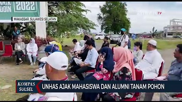 Rektorat Unhas Ajak Mahasiswa Dan Alumni Tanam Pohon