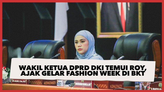 Wakil Ketua DPRD DKI Temui Roy, Ajak Gelar Fashion Week di BKT