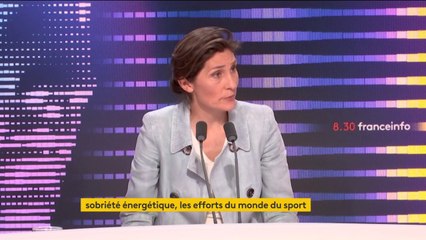 Sécurité des JO 2024 : "L'arrivée du Tour de France ne se fera probablement pas à Paris, plutôt à Nice", annonce Amélie Oudéa-Castera