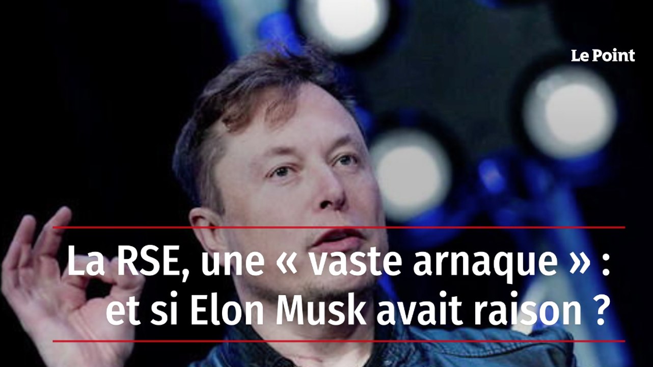 La RSE, une « vaste arnaque » : et si Elon Musk avait raison ?