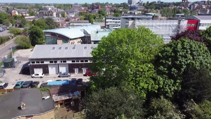 Flying my DJI mini 2 drone at Colchester Institute Essex my old college it kept losing RC signal P1