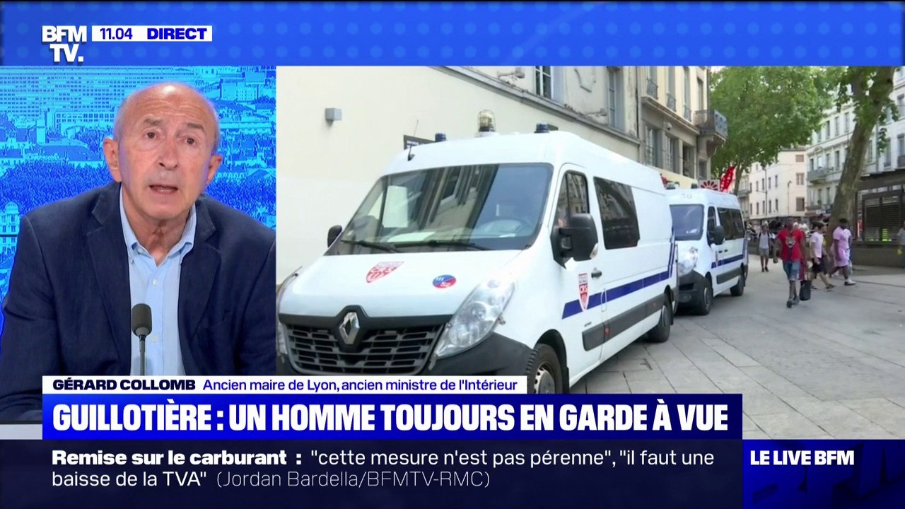Gérard Collomb: "Les problèmes de sécurité sont sérieux sur l'agglomération lyonnaise"