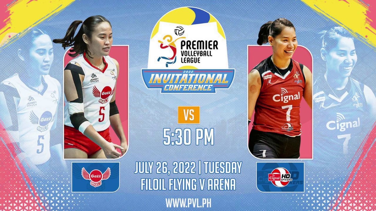 GAME 2 JULY 26, 2022 | CIGNAL HD SPIKERS vs PETRO GAZZ ANGELS | 2022 PVL INVITATIONAL CONFERENCE