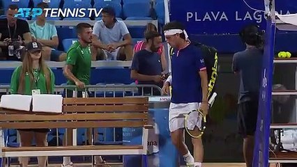 Umag - Cecchinato s'est employé