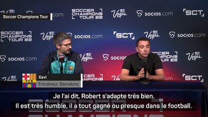 Barcelone - Xavi sur Lewandowski : "Son adaptation se passe très bien"