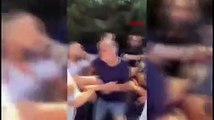 Cami içinde gerginlik... İmamoğlu'nu protesto ettiler