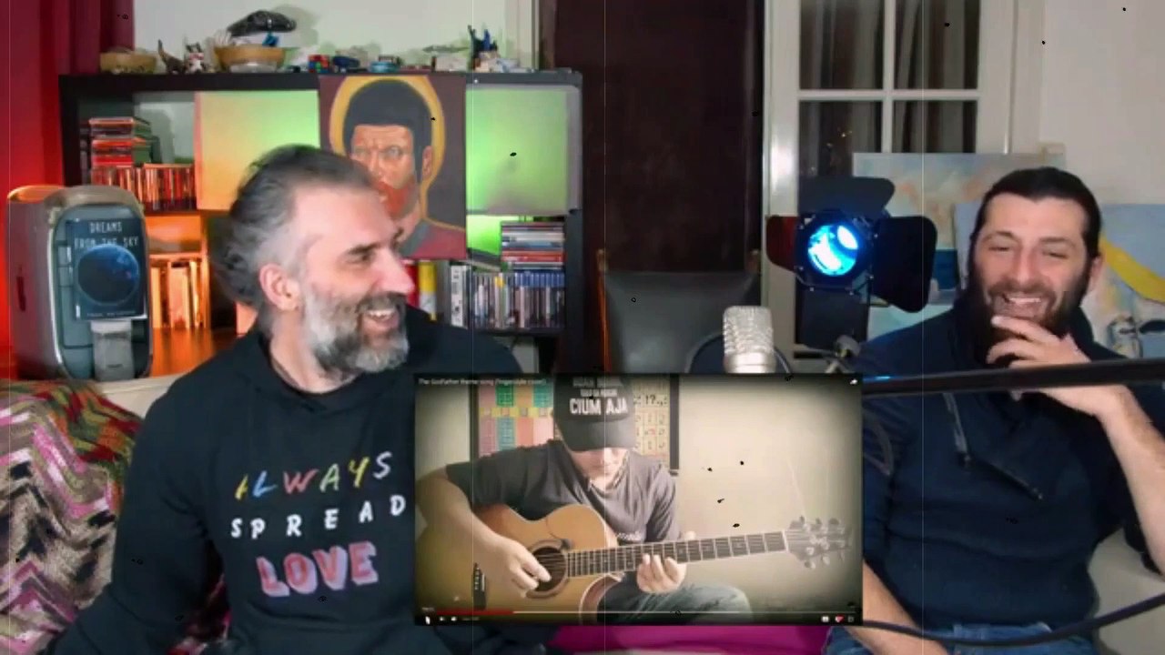 AMAZING REACTION THE GOD FATHER THEME SONG II ALIP BA TA II FINGER STYLE
