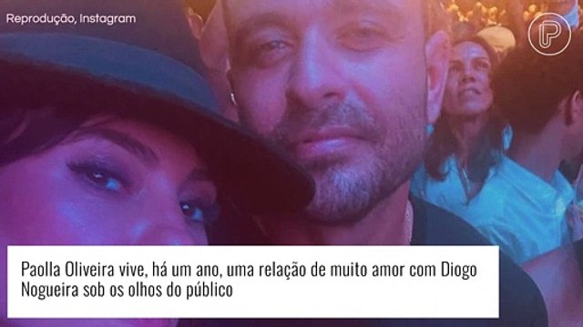 Paolla Oliveira e Diogo Nogueira: atriz afasta imagem de 'casal margarina' e reflete sobre rótulos. 'Não vamos ser hipócritas'