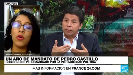 Paula Távara: "El presidente Castillo ha cometido múltiples errores" en Perú