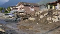 Maltempo, torrente straripa nel Bresciano: evacuati residenti a Niardo e Braone (29.07.22)