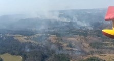 Incendi boschivi in Repubblica Ceca, in azione Canadair dei Vigili del Fuoco italiani  (29.07.22)