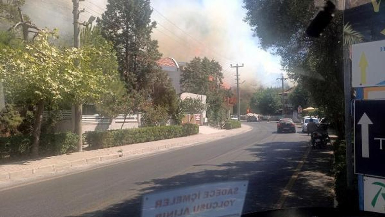 Muğla'da yangın mı çıktı? (VİDEO) 29 Temmuz Cum...