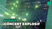 Au concert de Dua Lipa, des feux d’artifices non prévus lancés depuis le public