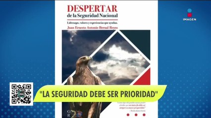 Juan Ernesto Antonio Bernal presentó su libro "Despertar de la Seguridad Nacional"