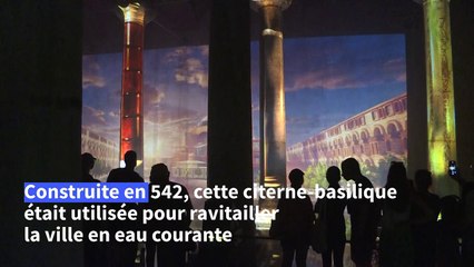 Istanbul: la citerne basilique a rouvert au public