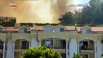 Maramris'te Yangın Büyüyor! Alevler Otele Sıçradı - TGRT Haber