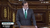 Rajoy en 2018: 