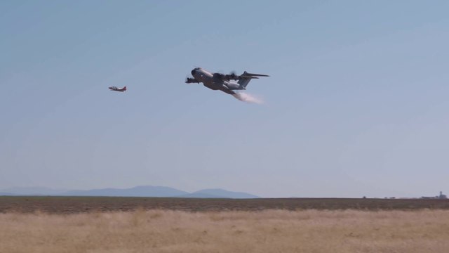 Incendies : Airbus teste son bombardier d’eau