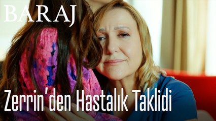Nehir'in gideceğini duyan Zerrin'den hastalık taklidi