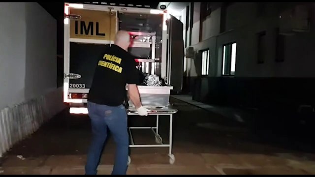 Corpo de vítima de homicídio em Catanduvas chega ao IML de Cascavel