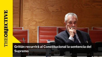 Griñán recurrirá al Constitucional la sentencia del Supremo
