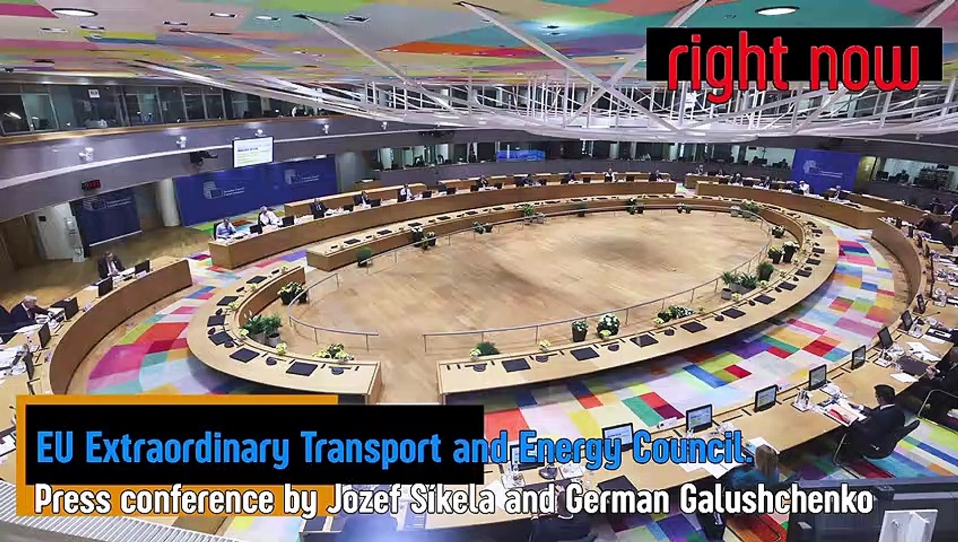 ⁣EU Extraordinary Energy Council. Press conference by Jozef Síkela & German Galushchenko.