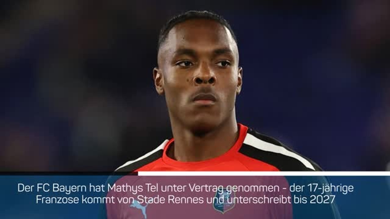 Bayern verpflichtet 17-jährigen mathys tel