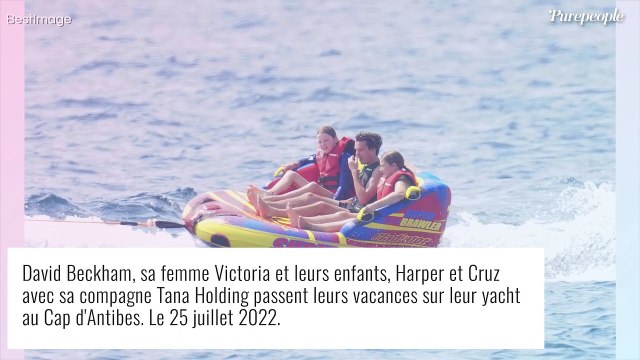 David et Victoria Beckham : Vacances en maillots et en famille, leur fille Harper déjà si grande !