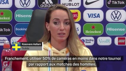 Demies - Kosovare Asllani critique le nombre de caméras utilisées par le VAR à l'Euro