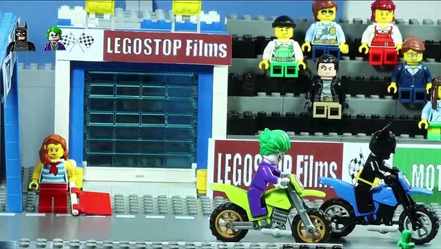 Lego Motorcycle Races - Batman vs Joker is Lego Stop Motion Animation. This Time, Did Batman or Joker win the race? Lego Motorcycle Race? Created by LEGESTOP Films. SUBSCRIBE: dailymotion.com/legoisreal All of our videos are about lego toys.