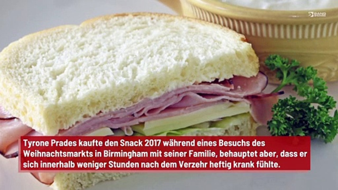 Mann erhebt Klage: Seit Sandwich-Verzehr mit Blähungen zu kämpfen
