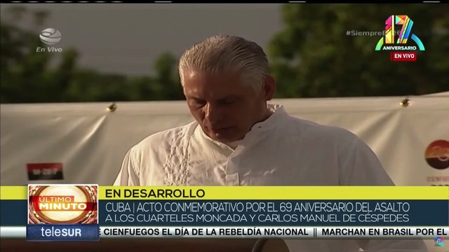 Presidente Díaz-Canel resalta el internacionalismo y la democracia como valores que guían al pueblo cubano