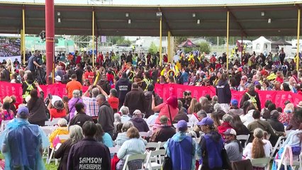 Indígenas y víctimas agradecen disculpa del papa en Canadá