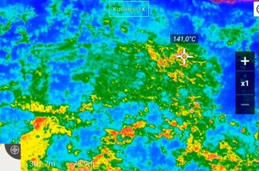 Yangın bölgesinde sıcaklık 141 dereceye kadar yükseldi
