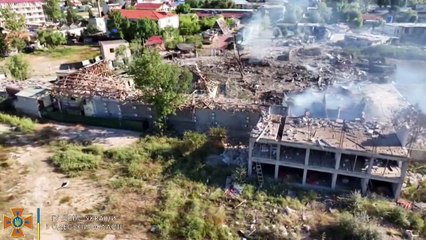 ضربات صاروخية "مكثفة" على جنوب أوكرانيا بحسب السلطات الأوكرانية