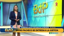 Bruno Pacheco: Fiscalía dará hoy conferencia de prensa tras entrega del exsecretario presidencial