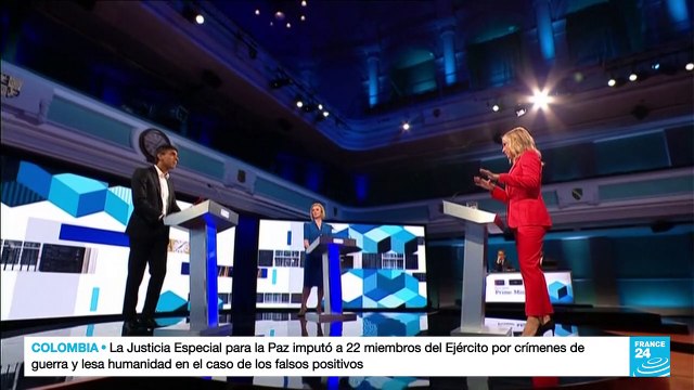 Reino Unido: Sunak y Truss enfrentaron sus posturas políticas en debate televisado