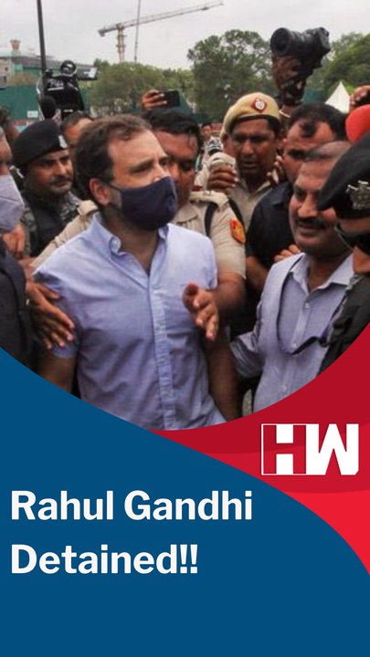 Congress Leader Rahul Gandhi Detained By Delhi Police| #Shorts| Inflation| Sonia Gandhi| Protestors