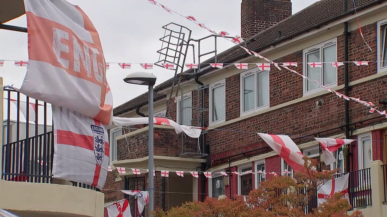 Kirby Estate displays huge mural in honour of England player