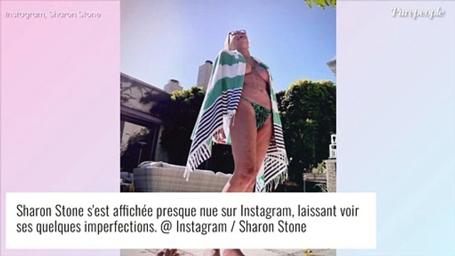 Sharon Stone presque nue : à 64 ans, elle assume ses imperfections et rayonne, les internautes applaudissent