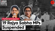 TMC’s Sushmita Dev, Santanu Sen, Dola Sen Among 19 RS MPs Suspended Amid Protests