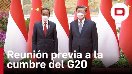 El presidente indonesio invita formalmente a Xi a la Cumbre del G20