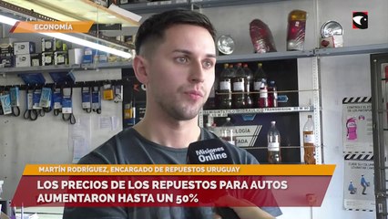 Los precios de los repuestos para autos aumentaron hasta un 50%