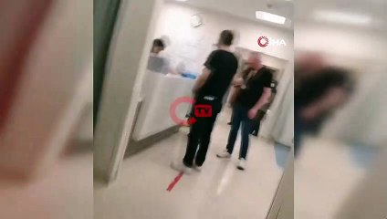 Beyaz kod verdiler diye, sağlık görevlilerini azarladı