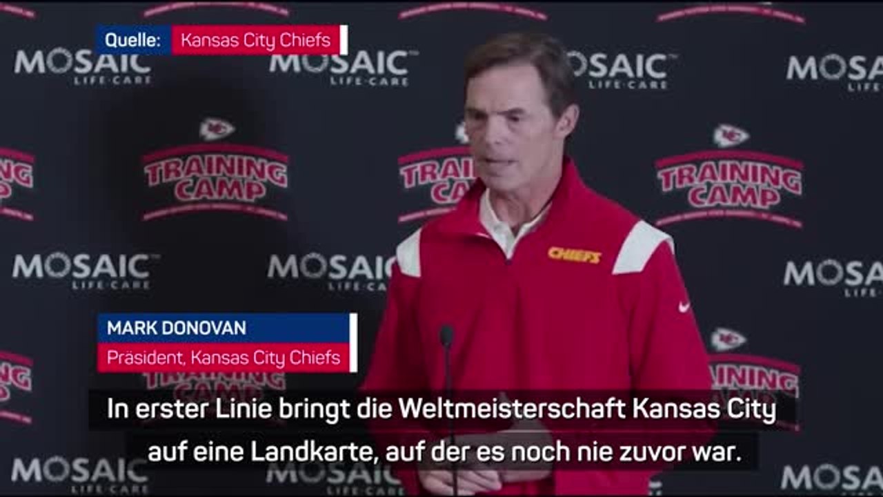 KC-Boss Donovan: "WM-Pläne sind wirklich aufregend"