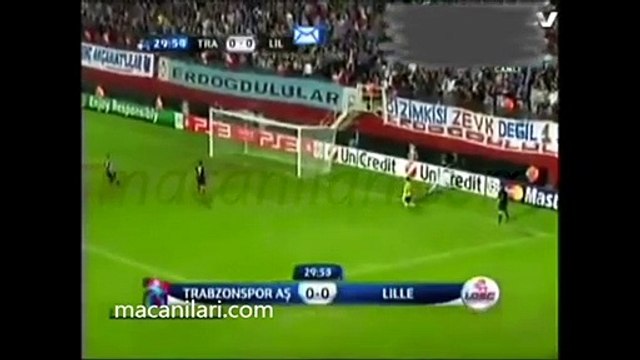 Trabzonspor 1-1 Lille OSC 27.09.2011 - 2011-2012 Champions League Group B Matchday 2