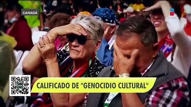 Papa Francisco emite disculpa a pueblos indígenas de Canadá