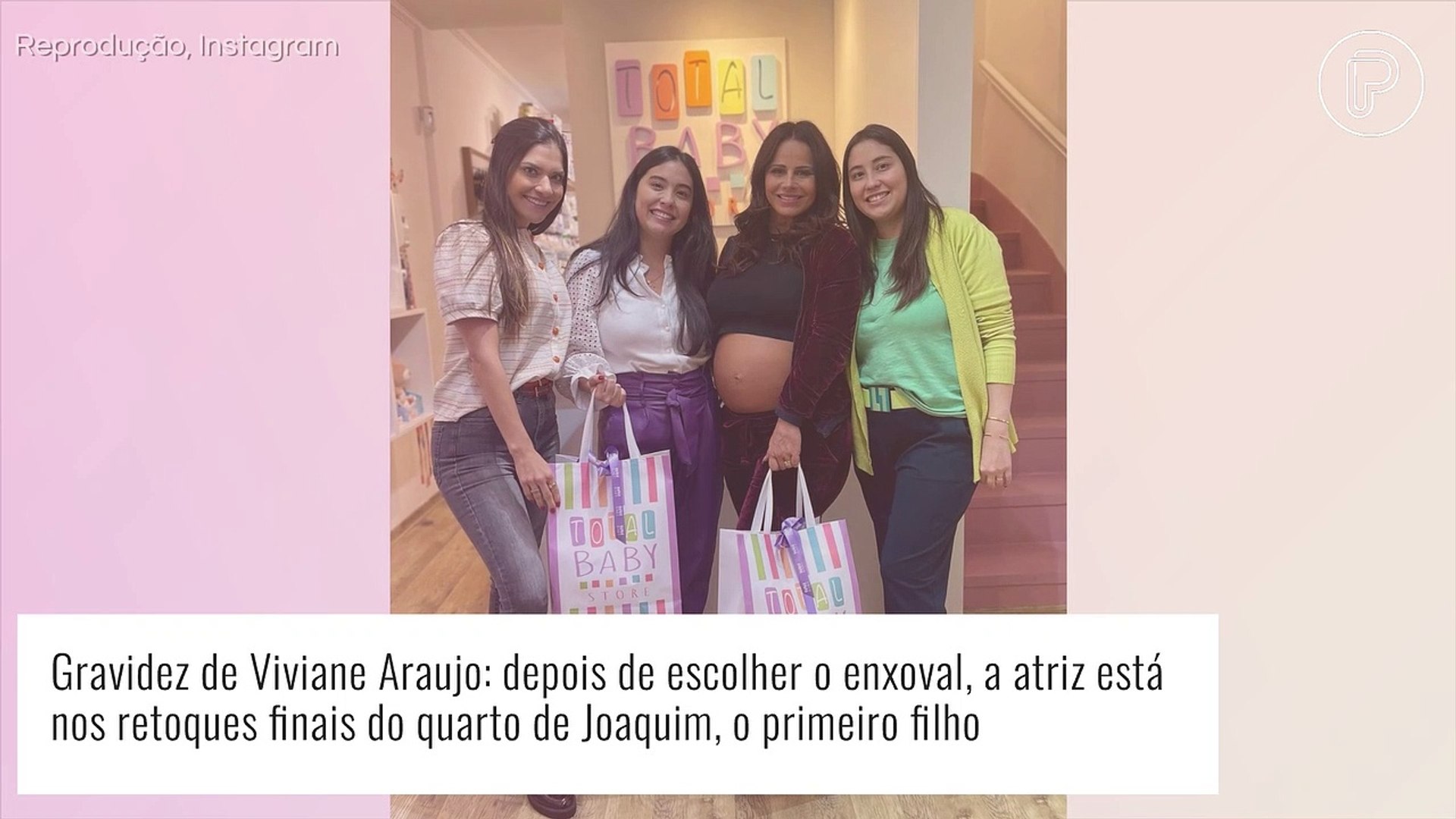 Viviane Araujo se emociona ao exibir quartinho do filho, Joaquim, pela primeira vez: 'Lindo