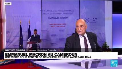 Cameroun : "Nous ne lâcherons pas la sécurité du continent africain", prévient Macron